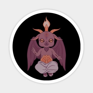 Baby’s First Baphomet (solo/color) Magnet
